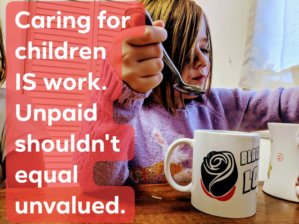 BRRN_Fed's tweet image. Caring for children IS work - Unpaid shouldn’t equal unvalued. ❤️🖤

#ReproductiveLabor