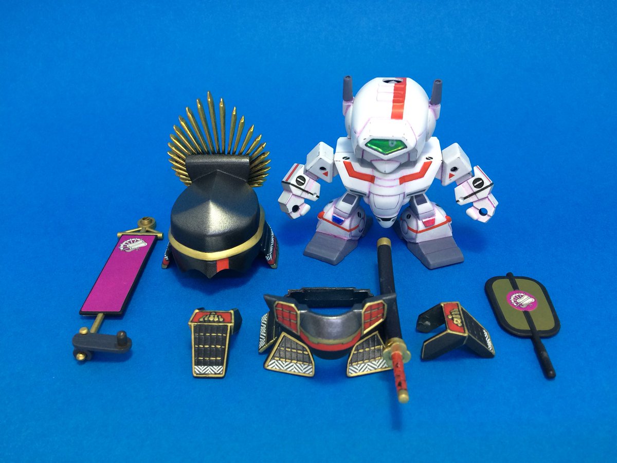 秀吉張斬(ヒデヨシバルキリー) 完成しました。 バンダイ「超時空列伝