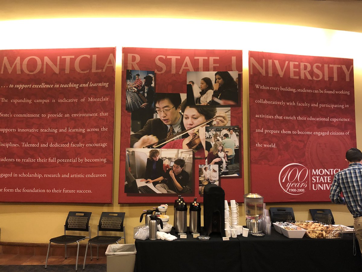 Eduscape's tweet photo. The #NJDigCit Symposium at @montclairstateu is underway!
#DCSWorldTour #digcit #digcitcommit https://t.co/hX8qp1BUGA