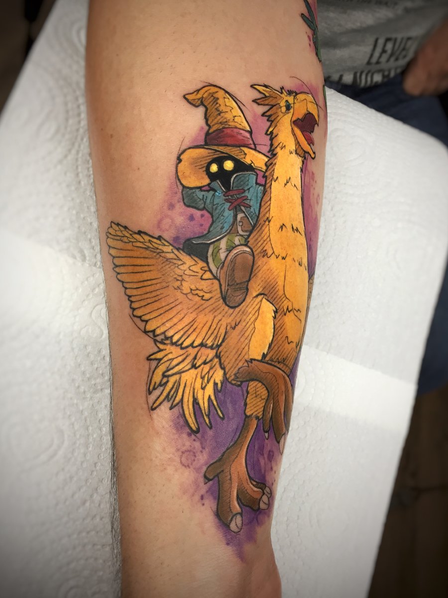 Get Ramon On Twitter William Borges Vivi Chocobo Final Fantasy Ix Tattoo Ink Art Watercolor For Free Wallpaper Ramon On Twitter William Borges Vivi Chocobo Final Fantasy Ix Tattoo Ink Art Watercolor Free HD