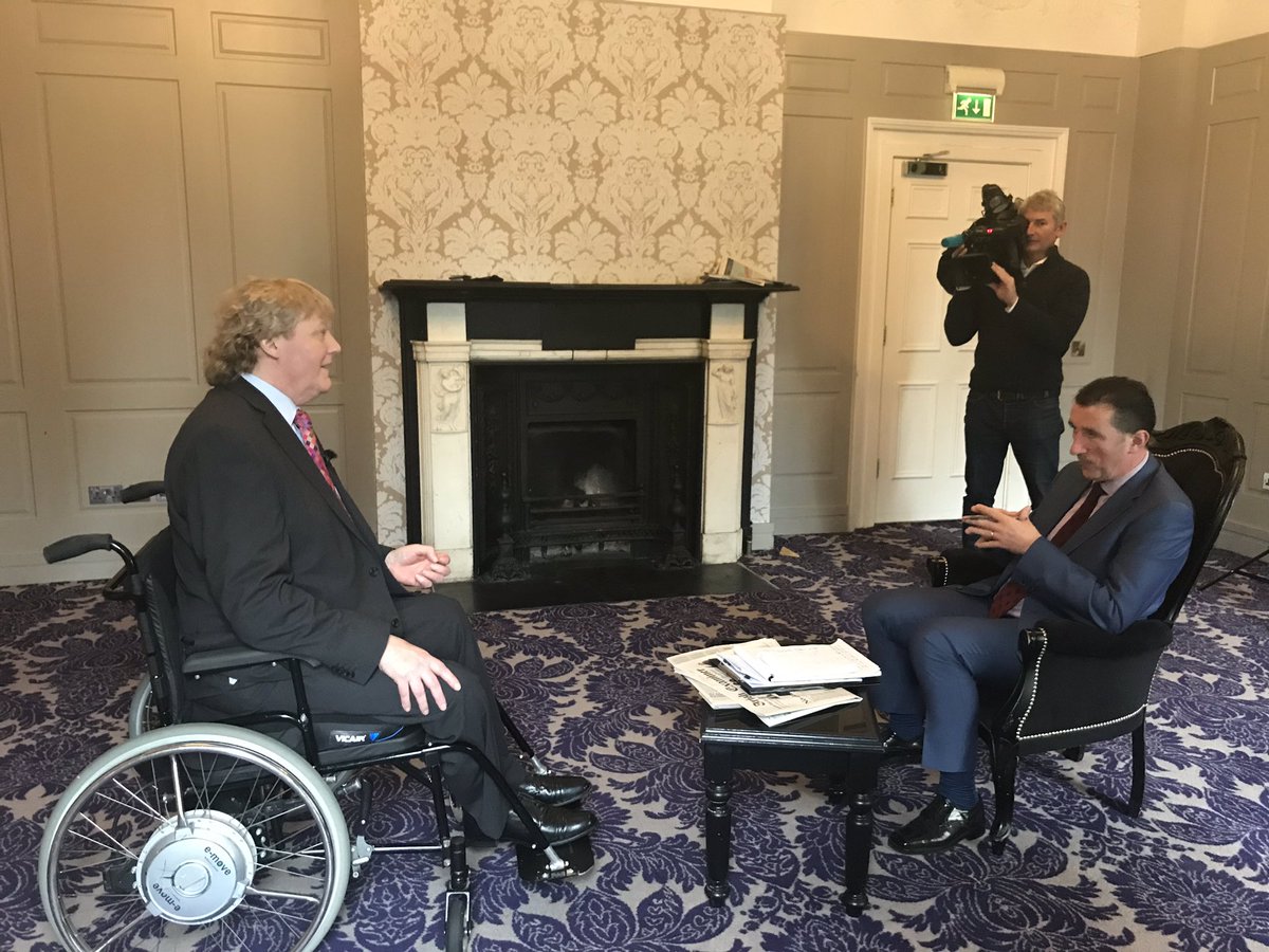 PaschalSheehy's tweet photo. Retiring MEP Brian Crowley tells @rtenews he went into hospital in June, 2014, expecting to be operated on and recovered in two months. After 30 surgeries and three and a half years in hospital, he says nobody is more disappointed than him that his treatment didn’t work. https://t.co/CHW84mRa7r