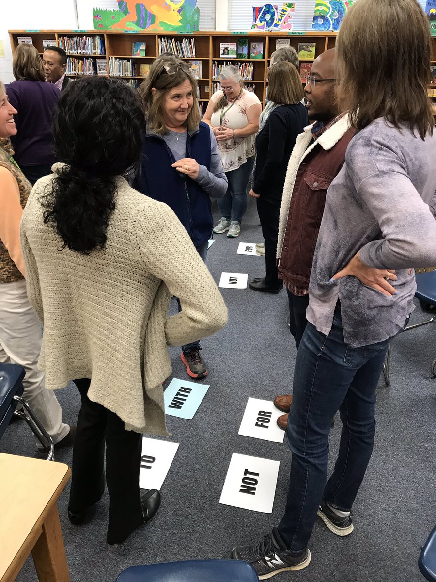 Our teacher assistants are learning all about Restorative Practices during our delayed opening PD this morning. Thanks to our awesome social worker Betsy Booth for leading this session! #restorativepractices #estesproud #ehes #lifelonglearners