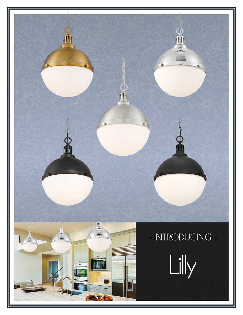 Savoy_House's tweet photo. The Savoy House Lilly pendant collection offers a vintage-inspired look that is sure to stand the test of time &amp; trends. 

See Lilly and much more at #Lightovation TM-4901! https://t.co/IyQcyLeOpK