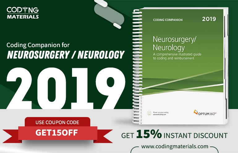 CodingMaterials's tweet image. Exclusive sale on – “Coding Companion for Neurosurgery/Neurology-2019” this season!
Book Now & Grab 15% discount! 
Link: goo.gl/CRpS2N
Coupon Code – "GET15OFF"
#medicalbooksale #medicalcodingbook #medicaleducation #medicalexam #medicalstudy #medicalstudents