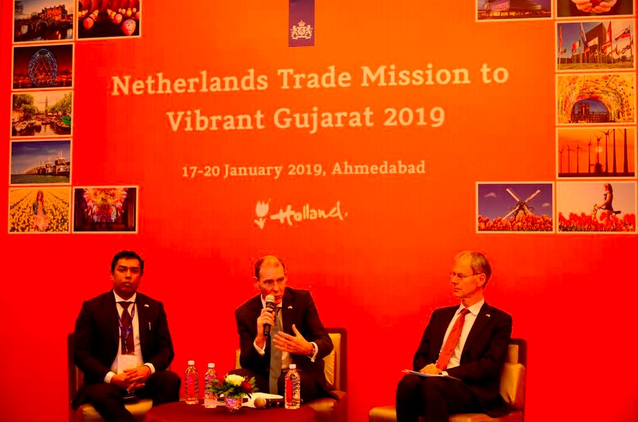 112 Dutch business emissaries in Gujarat for Vibrant Gujarat 2019; 10 MoUs to be signed