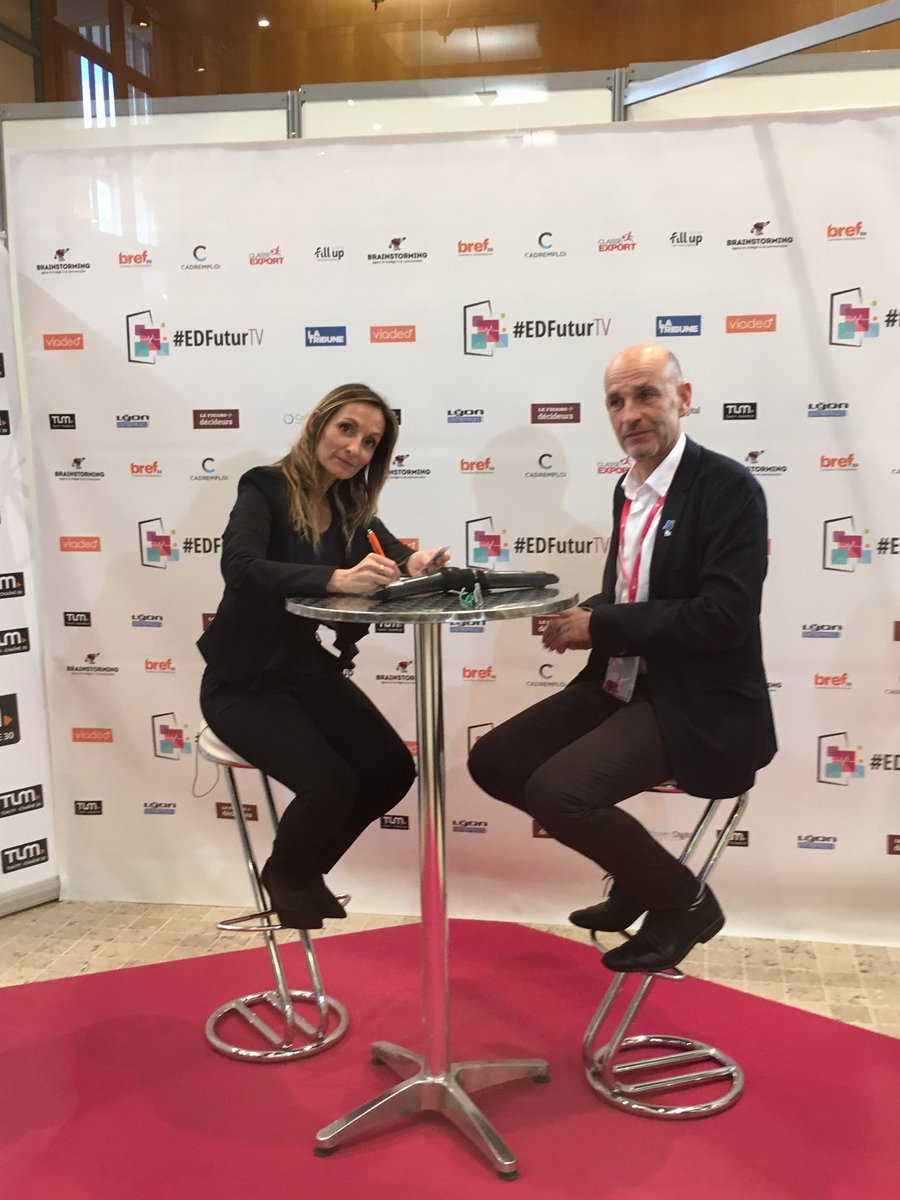 Bruno VOLAND en direct de #EDFutur2019 #uimm #FabriqueAvenir sur #TLM