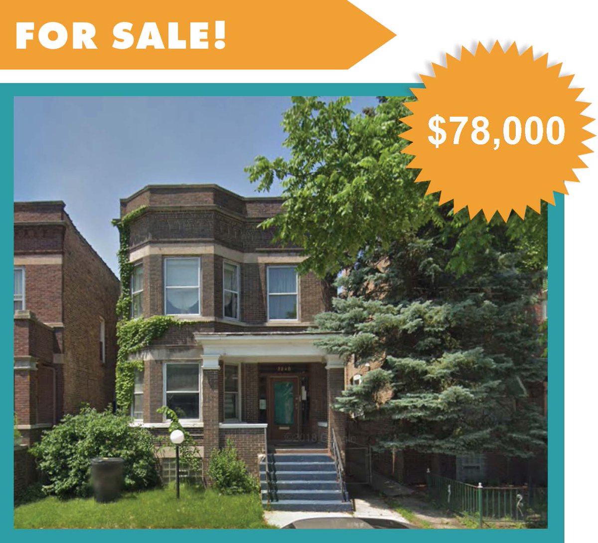 EXCLUSIVE Property investment
Purchase Price: $78,000
NET Rental Yield: 20.83%
Request more info: buff.ly/2D3ocOK
#chicagorealestate #investmentproperty #buytolet #propertyinvestment