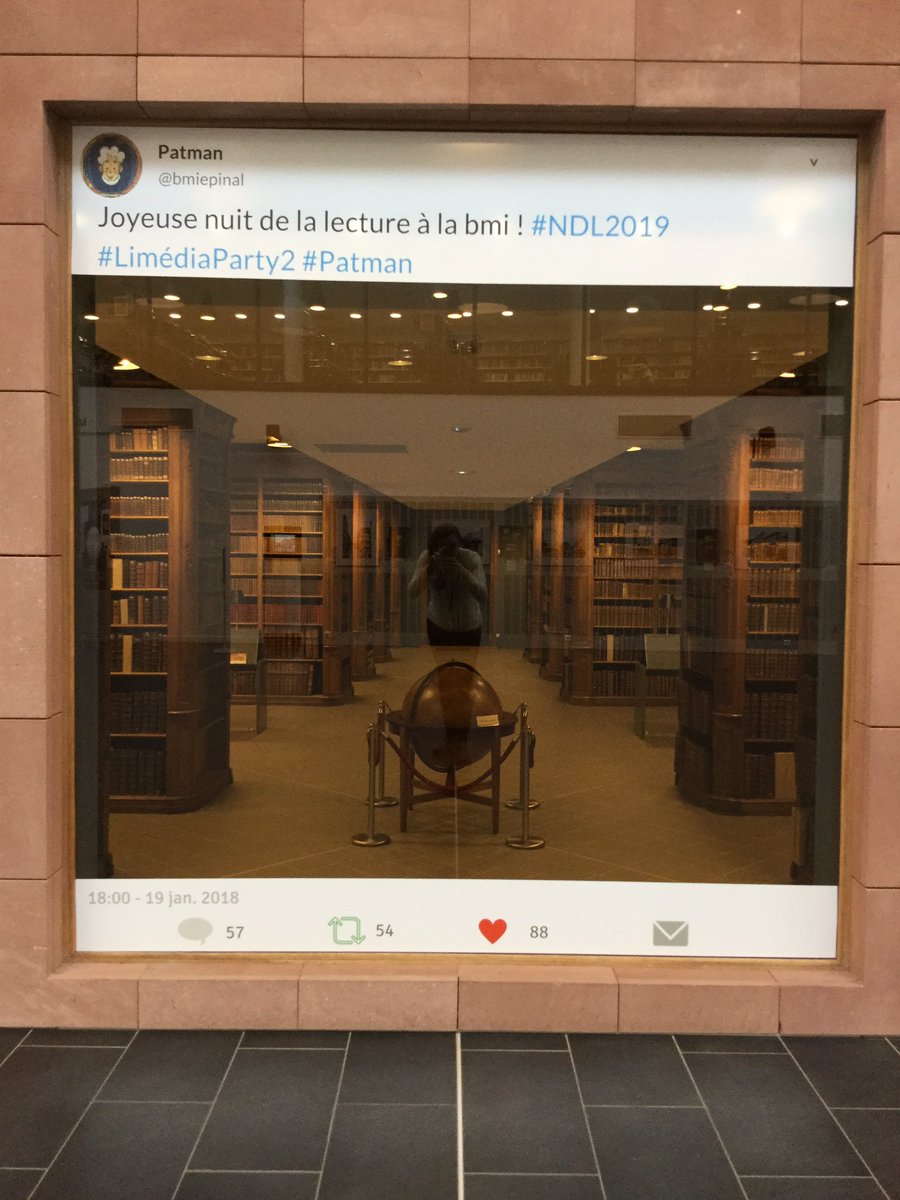bmiepinal's tweet image. Fin prêt pour la Nuit de la lecture et le l’inauguration de #limediaGaleries #NuitdelaLecture #NDL2019