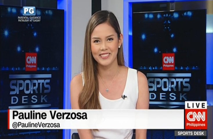 Cnn Philippines On Twitter Catch Paulineverzosa Now On Cnnphsportsdesk Live Streaming Https T Co Caczwf9cth