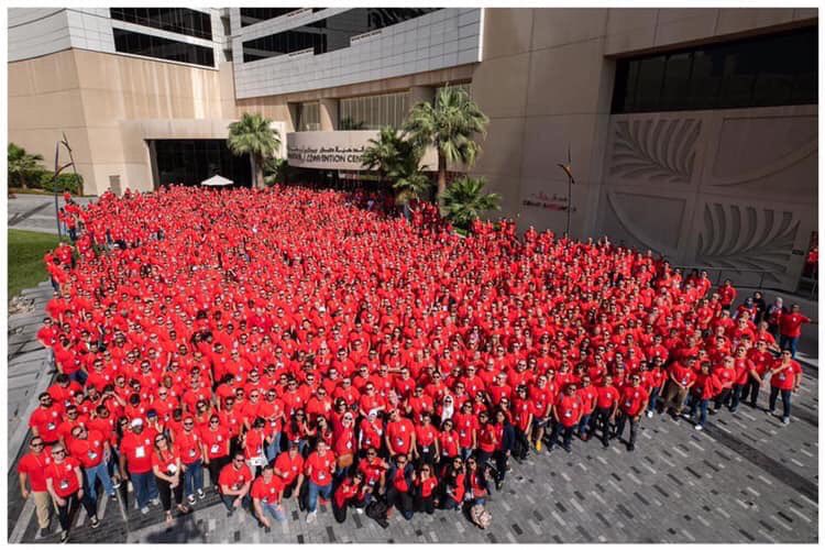 UnterschweigerM's tweet photo. It was an amazing experience! We packed over 6000 Backpacks with School and Personal Items to ship out to young Girls in Turkey, Nigeria and India. #malala #trendmicro #TrendMicroALPS https://t.co/58HUkWOMXa