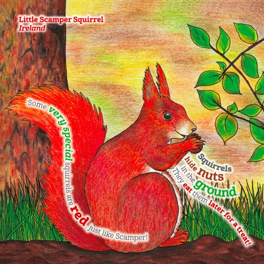 'Little Scamper Squirrel' is a bit of a favourite with lots of our young listeners, especially the line 'of course it is, you fur-brained banana!' 😂 You can find all the lyrics to our albums on the 'Meet the Animals' page of our website here: songsaboutanimals.co.uk/#!/stories