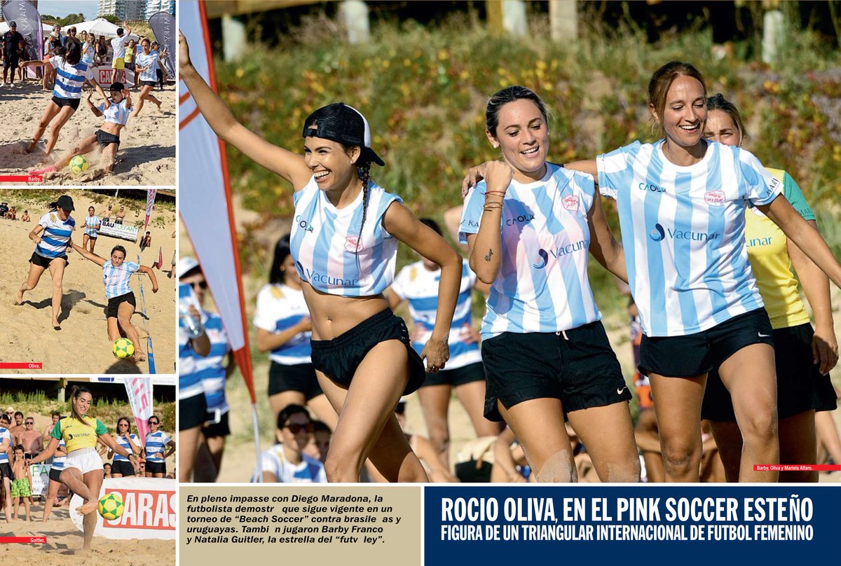 pinksoccerday's tweet photo. PINK SOCCER ESTEÑO ↪️ Lo vivimos en @OVOPunta y @revistacaras se encargó de revivirlo así!
Ya podés pasar revista! 
👉 @rogeraldineoliv @barbaritafranco21 

🏆 @caol_arg  @MaryKay_ARG
@vacunar #sudelmed #bauelefant  

 #futbolfemenino #sunmer #Glamorous https://t.co/O9dTjKSgpF