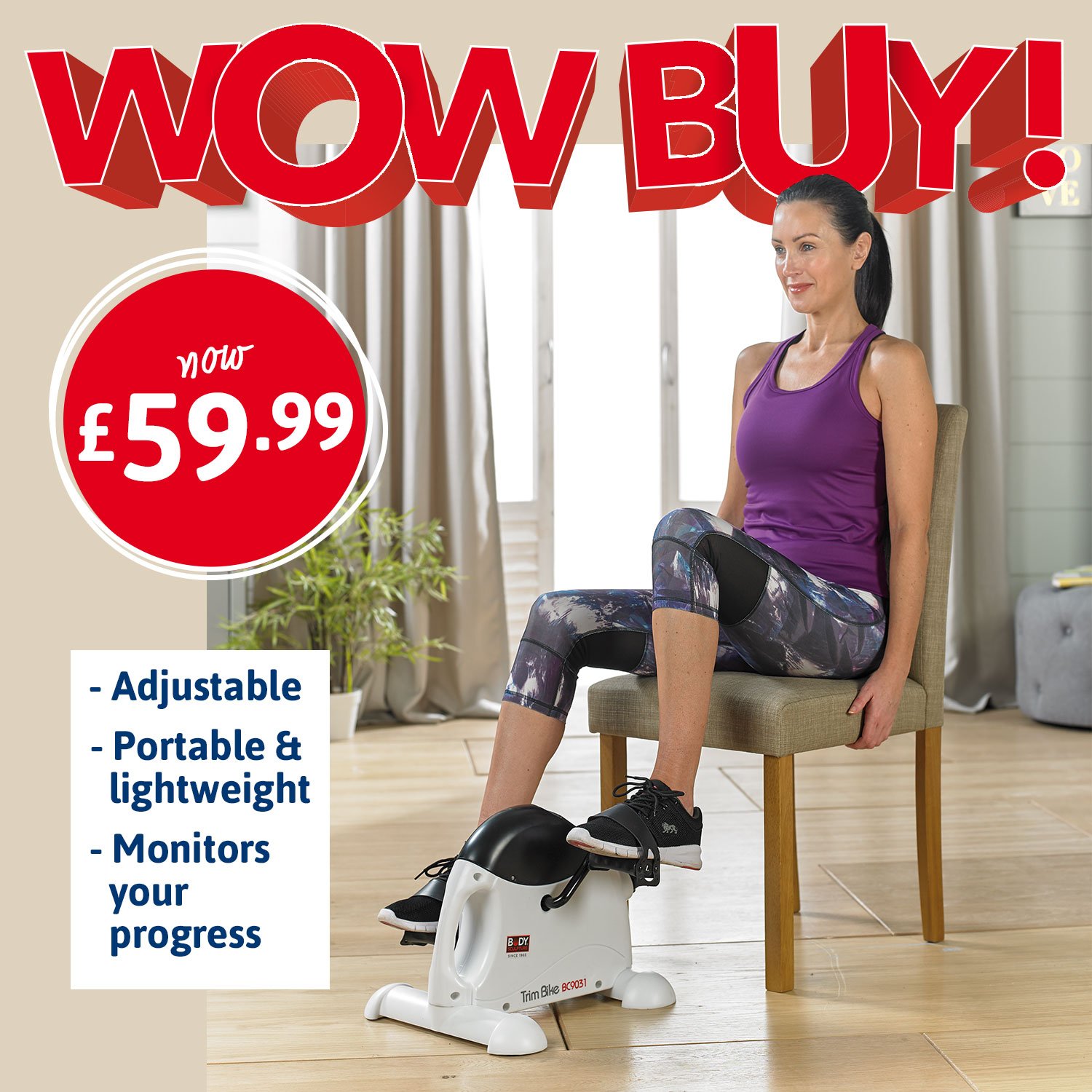 Body trim online exercise bike