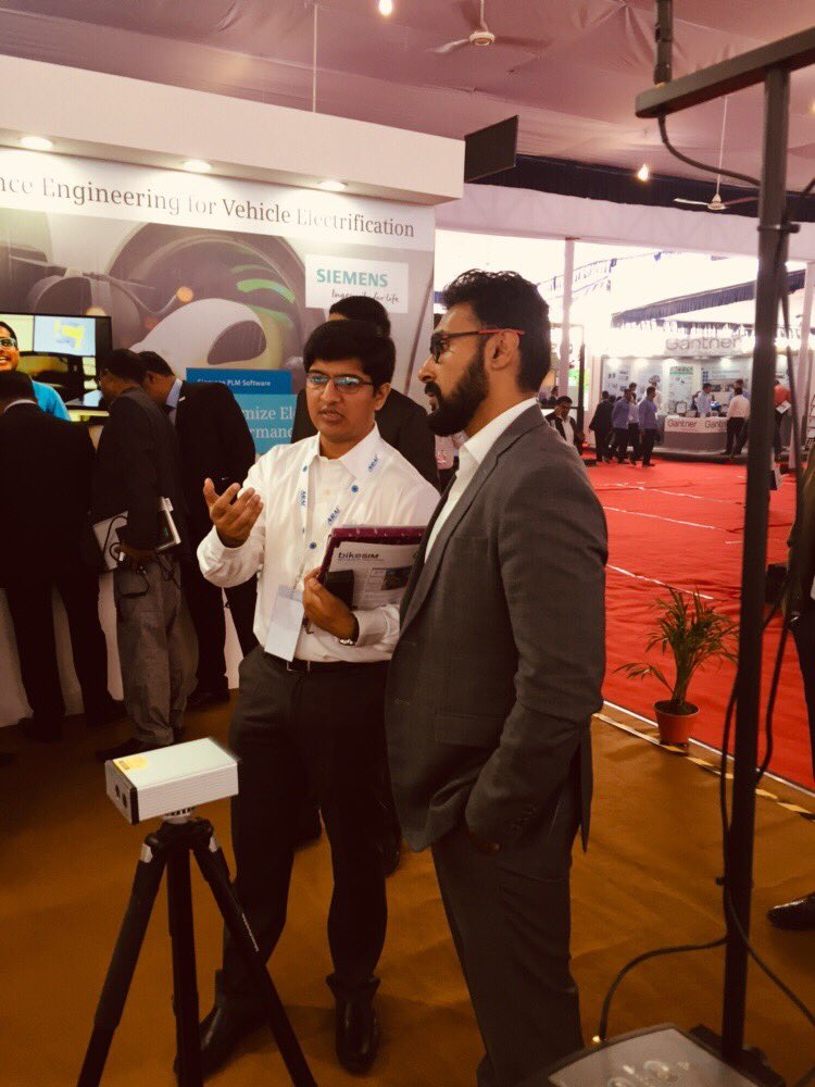 BhavukNagpal's tweet photo. #Siemens #DigitalIndustrySoftware participation at #SIATexpo2019 | Showcasing performance engineering solutions for #ElectricVehicles #AutonomousVehicles #PowertrainTransmission and #VehicleIntegration
@Gautamplm @gautamHI https://t.co/BstVUNgZRg