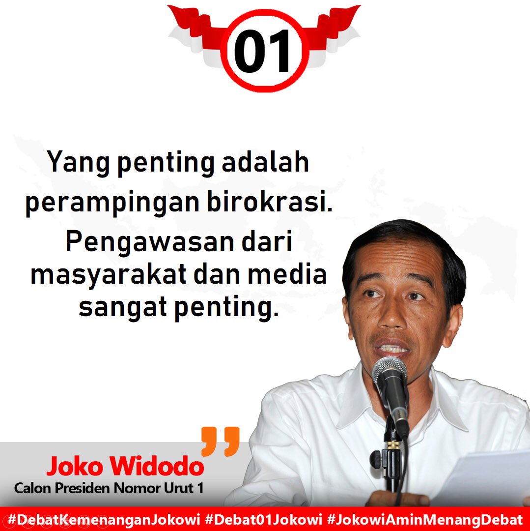 #JokowiAminMenangDebat