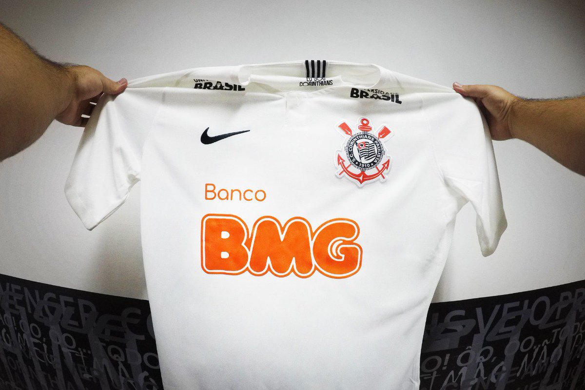 Corinthians's tweet image. Bem-vindo, @meuBMG – novo patrocinador máster do Timão!

#VaiBMG
#NãoÉSóPatrocínio