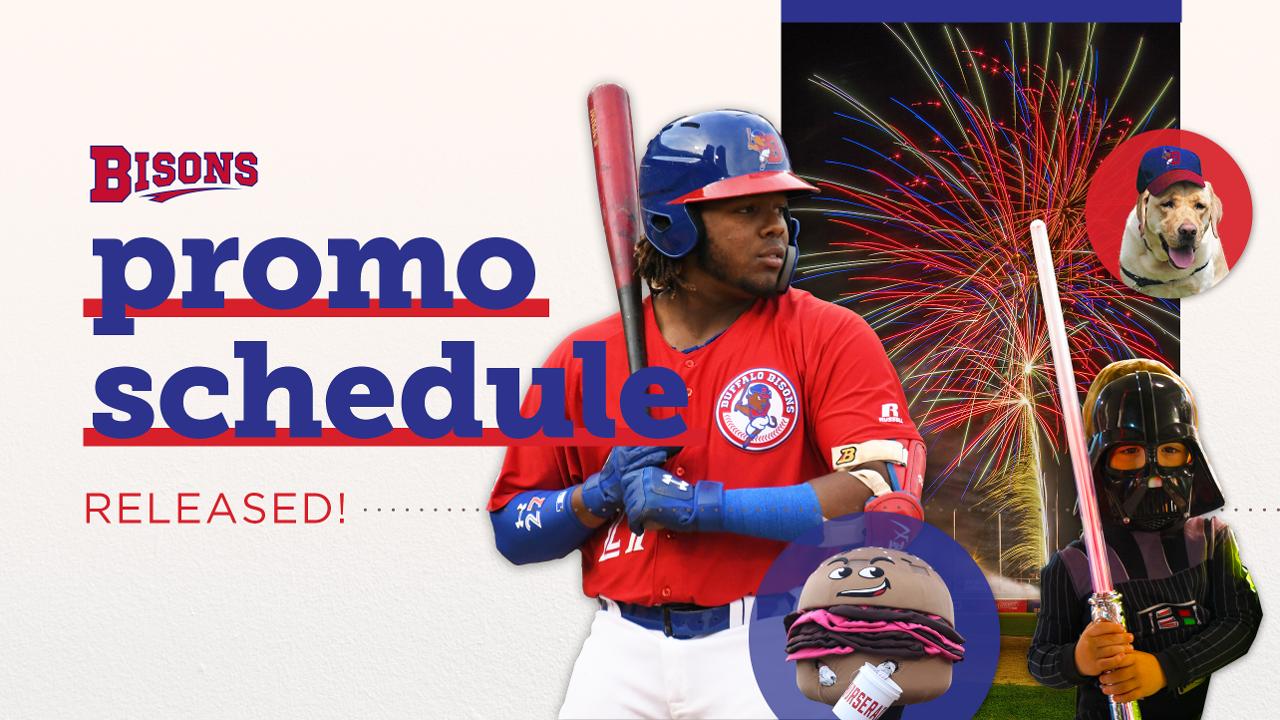 Buffalo Bisons🦬 on Twitter "Check out our Promotional Schedule for
