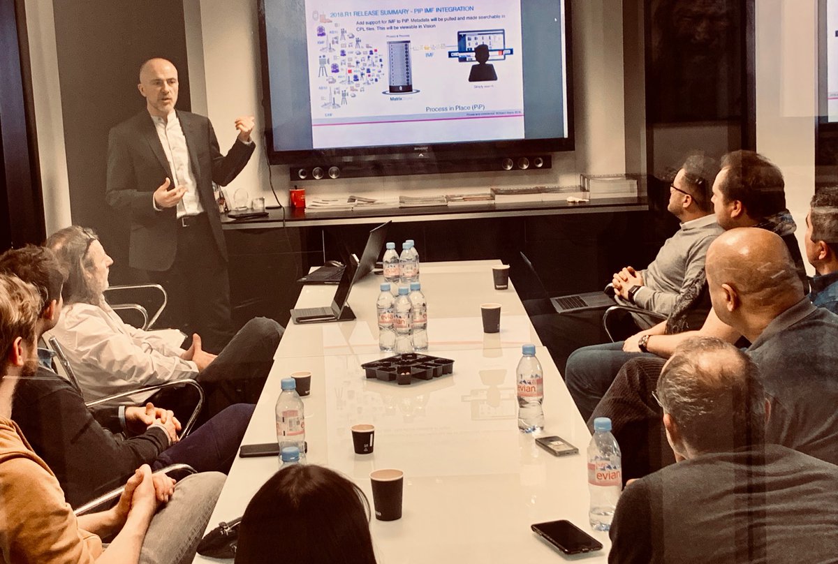 juliengachot's tweet image. ⁦@FranciscoOntoso⁩ sharing on the future of #MatrixStore ⁦@Object_Matrix⁩ . The future is definitely cloudy ⁦⁦@IVORY_France⁩