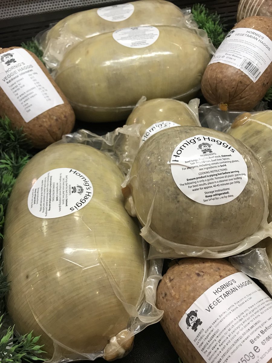 haggis is here <a href="/selfridgesfood/">Selfridges Food</a> and even a veggie option... don’t forget to celebrate Burns Night on 25th!