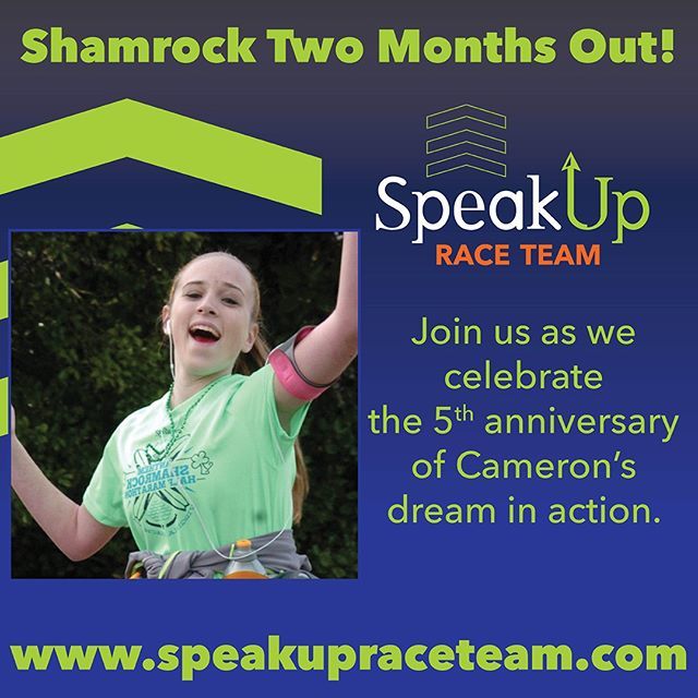SpeakUpCameron's tweet image. Register for SpeakUp Race Team today! #speakupraceteam #racewithpurpose bit.ly/2RA6I3w