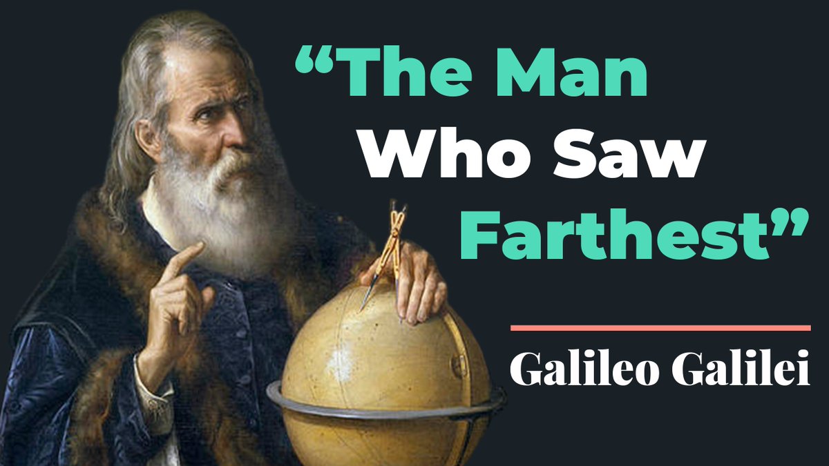savanteum's tweet image. The Man Who Saw Farthest - Galileo Galilei 🔭

youtube.com/watch?v=9qJut0… 🌖

#wisdominchange #Jupiter #Mars #Science #Galileo #Telescope #Moon 🌑