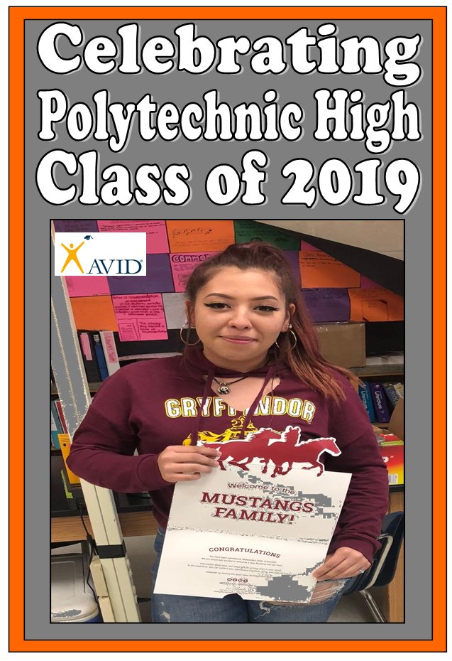 PolytechFW's tweet image. Congratulations Elena on her acceptance to Midwestern State University . “I’m  extremely excited about being accepted to MSU.” #polyistheplacetobe