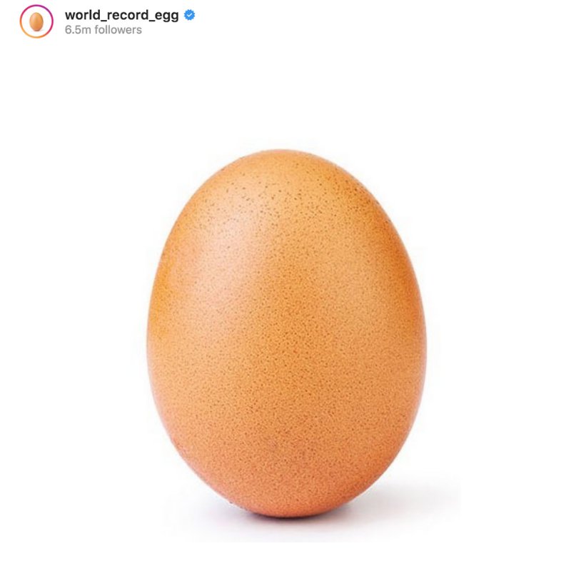 What's Instagram's most liked post EVER!? Hint: we're pretty eggs-cited about it. 😉 Check it out: nyti.ms/2RtSAsh <a href="/nytimes/">The New York Times</a> #worldrecordegg