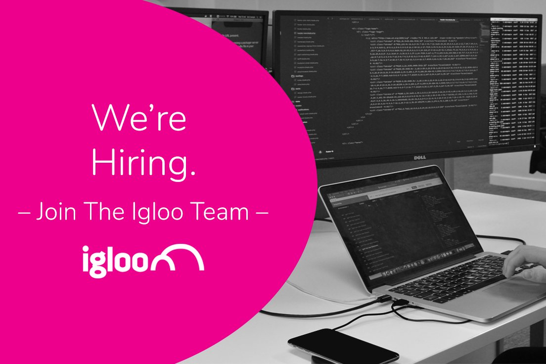 Igloo Energy on Twitter "We're growing our team and now hiring! Join 