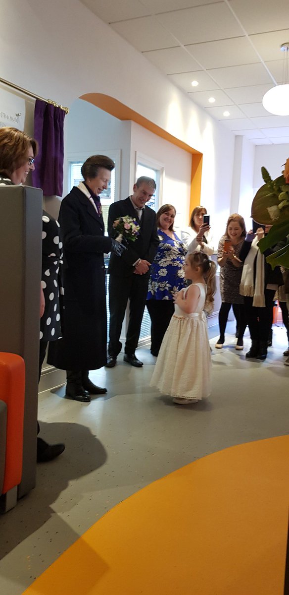 Favourite pic of today HRH Princess Royal with Frankie <a href="/ProjectJohnLtd/">Project John Ltd</a>  official opening