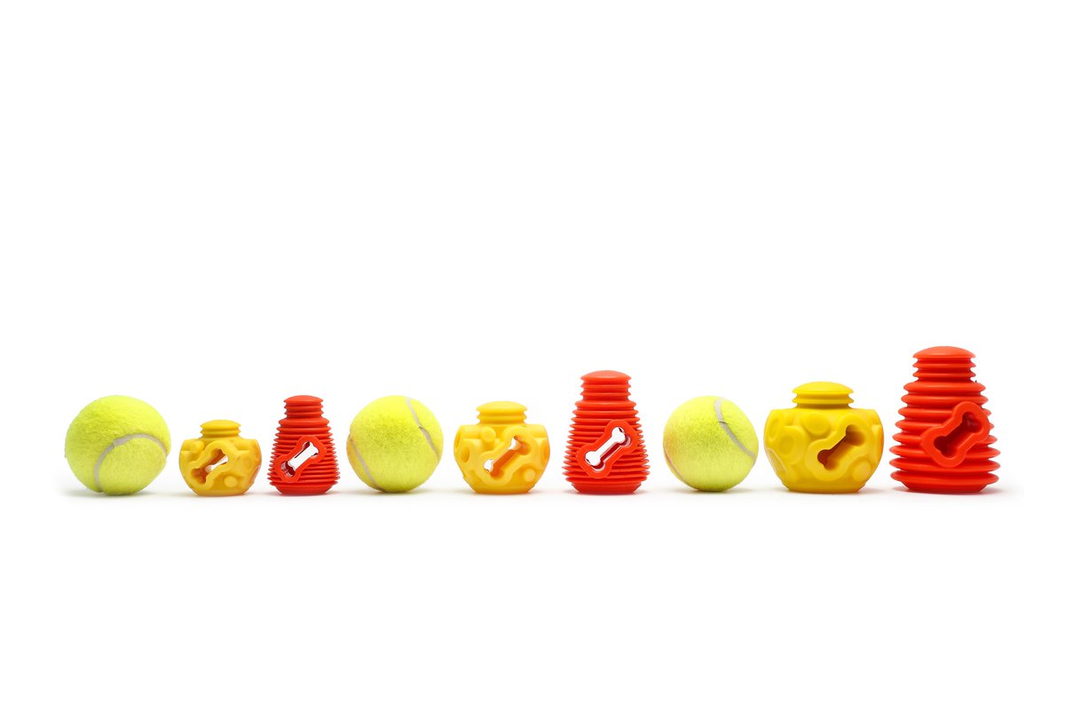 k9connectables's tweet photo. Find the right size for your dog, more info from https://t.co/by0GTRkVrX #rewardingplayfordogs #canineenrichment https://t.co/i8cR1yG0Sq