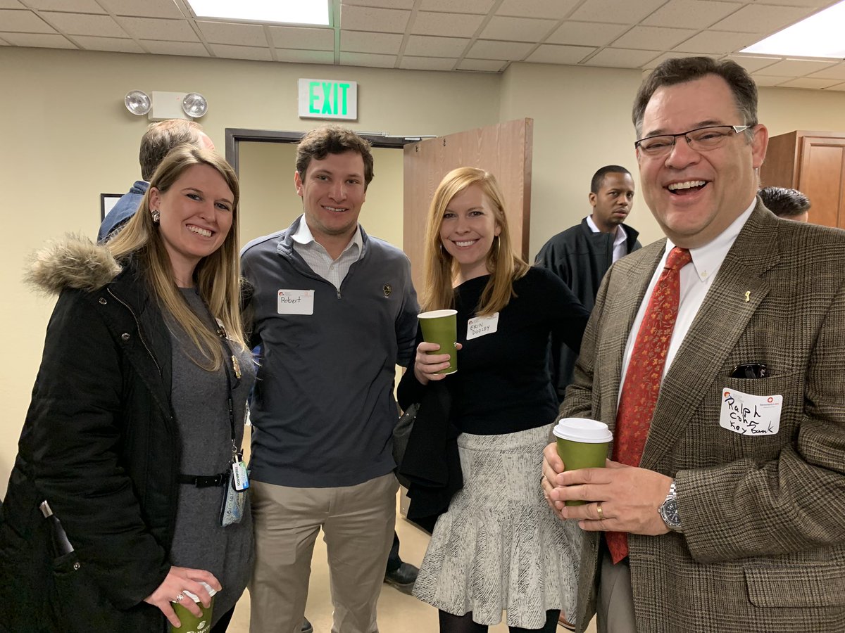 DenChamber's tweet photo. The coffee is flowing at #Net90 AM at @mercyhousing! Thanks to everyone that made it out bright and early. https://t.co/cbOyFUh6yO