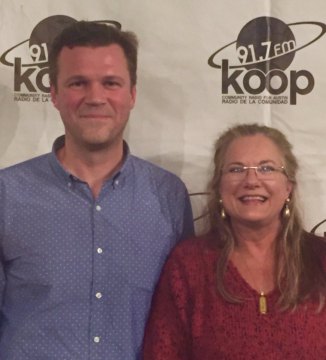 Fun w @michaelhoinski on #WOTA last evening. Hoo-wee, he tells some good stories. #openroad @marthalouise14 <a href="/KOOPradio/">KOOP 91.7 FM</a> <a href="/TexasHighways/">Texas Highways Magazine</a> <a href="/ohenrymuseum/">O. Henry Museum</a>