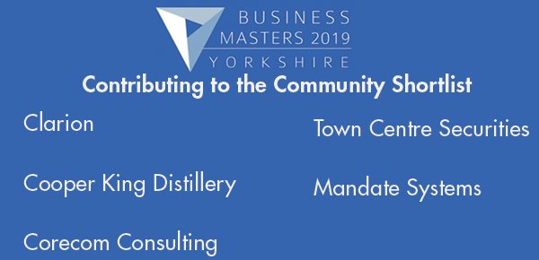 BusinessDesk_YK's tweet photo. A big congratulations to all who were shortlisted for this years #TBDMasters 2019. Good luck to the Contributing to the community Shortlist: @CKdistillery @CorecomIT
@MandateSystems @TCS_PLC @ClarionLaw
To book tickets: https://t.co/38K58OcoX2 https://t.co/S2zpgrYJDd