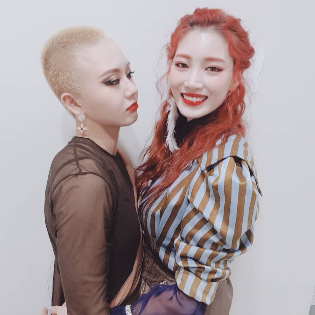 hub170209's tweet photo. #Hyosun | TRANS 

" ....
Also (I want to thank) to our assistant director who took care of our "Finale" acticities. The general manager. Daye onnie. Dawson onnie. In-ae onnie.
My company-family, all the staff member, thank you ❤"

#효선 #루이 #에츄비 #피날레 #HUB https://t.co/GCBulv7sxh
