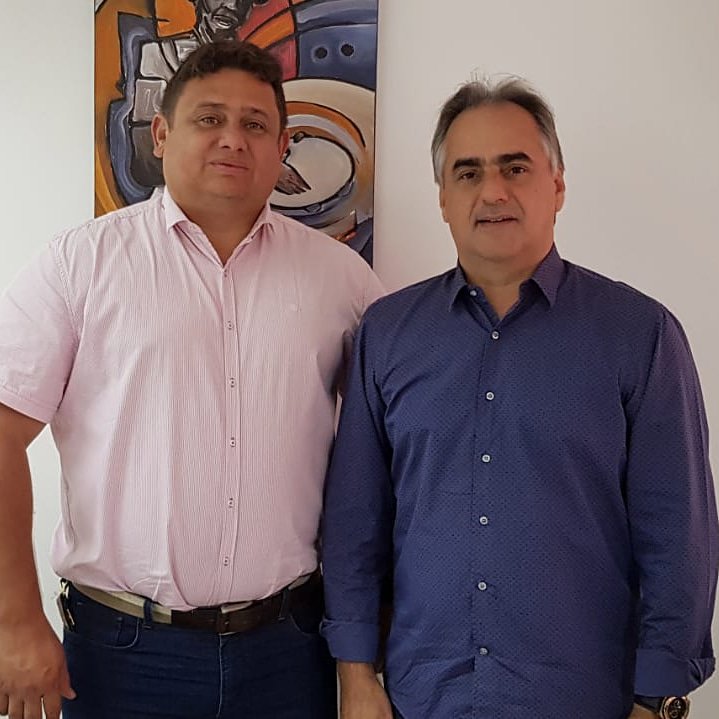 Estive na manhã desta quinta-feira com o deputado estadual Wallber Virgolino. É um prazer receber importantes lideranças que buscam melhorias para o dia a dia da população.