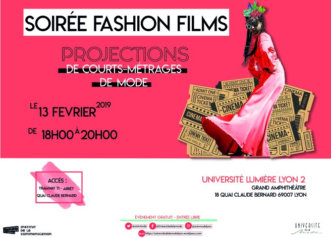 univmode's tweet photo. EVÈNEMENT// Vous pouvez bientôt découvrir les fashion films créés par nos étudiants en M2 dans le cadre du cours Mode &amp; Média global, encadré par @Pascal_Mourier // + d'infos : https://t.co/usKusTcA3Y https://t.co/Rqj08FRWg9