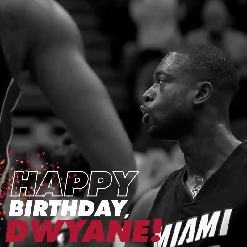 Happy Birthday Dwyane Wade!  