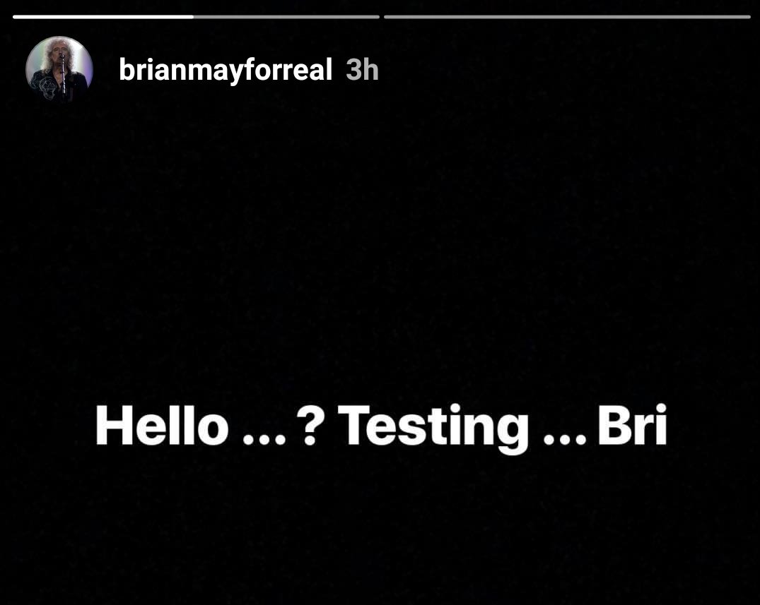 Sono appena tornata a casa e scopro che Brian ha finalmente scoperto le storie su ig e niente sONO MORTA HAHAHA