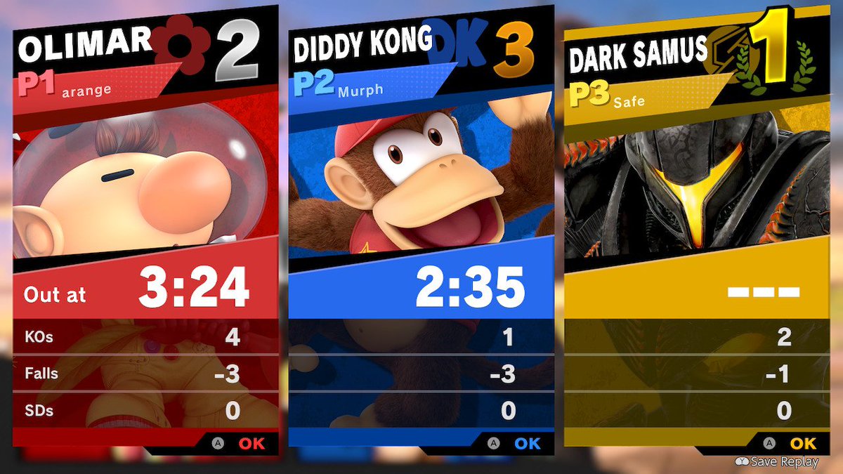 drgroot's tweet photo. arange, mark, safe  #SmashBros #NintendoSwitch https://t.co/GQFBRLloSF