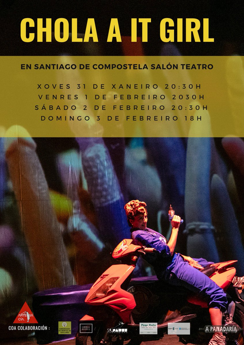 CHOLA A IT GIRL EN SANTIAGO DE COMPOSTELA !!!