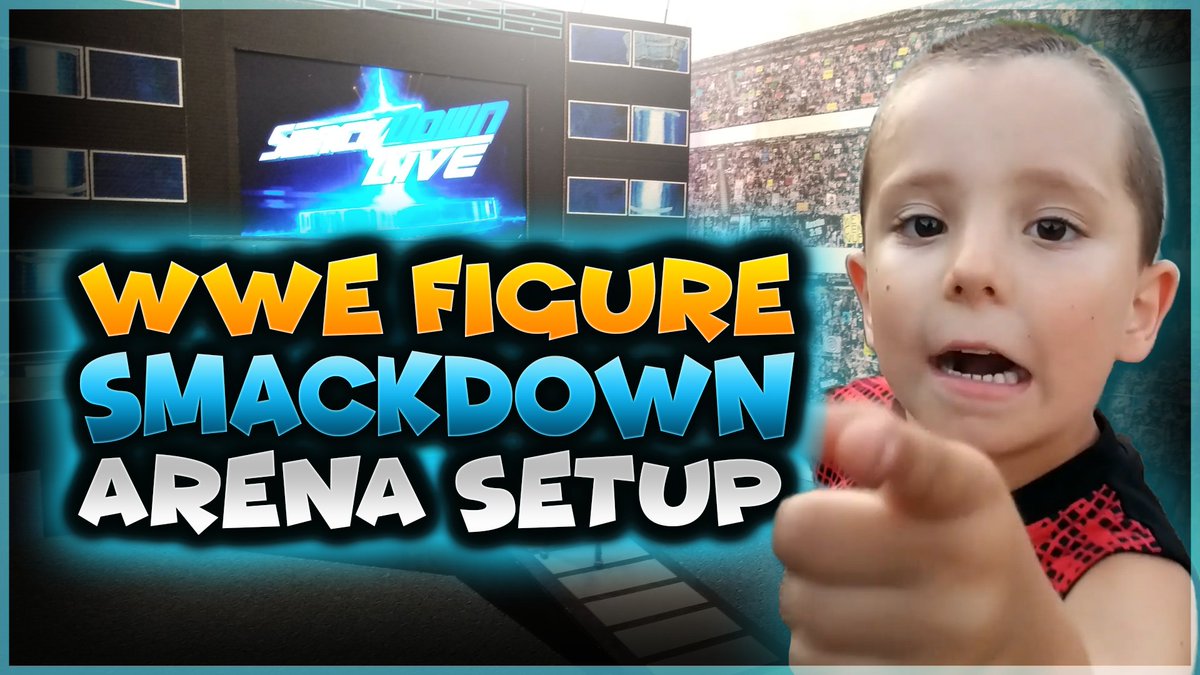 FunTimeWithDyla's tweet photo. Dylan's newest WWE action figure setup video with his custom SmackDown stage and arena...

https://t.co/PVYkDt4ToL

#figlife #wweelitesquad #mattelwwe #fullyposeable #majorwfpod https://t.co/lyKQrLcgvI
