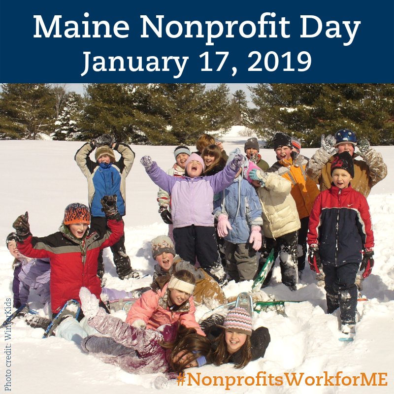 WinterKids's tweet photo. Proud to be one of the many nonprofits that Mainers rely on!
RT and help us raise awareness for how #NonprofitsWorkforME. https://t.co/0ricD7tu3X