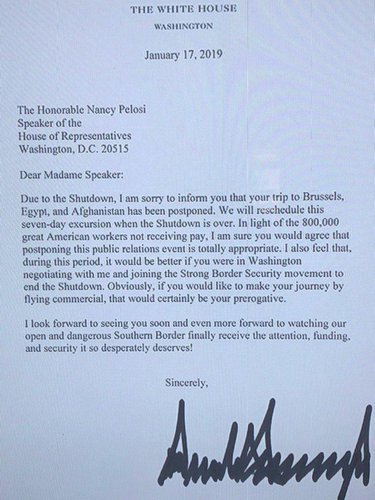 kkschiller's tweet photo. Dear ⁦@SpeakerPelosi⁩ I would suggest you get to the airport terminal really early!! ⁦⁩  #NotSoFancyNancy https://t.co/fHp3Y6kEnh