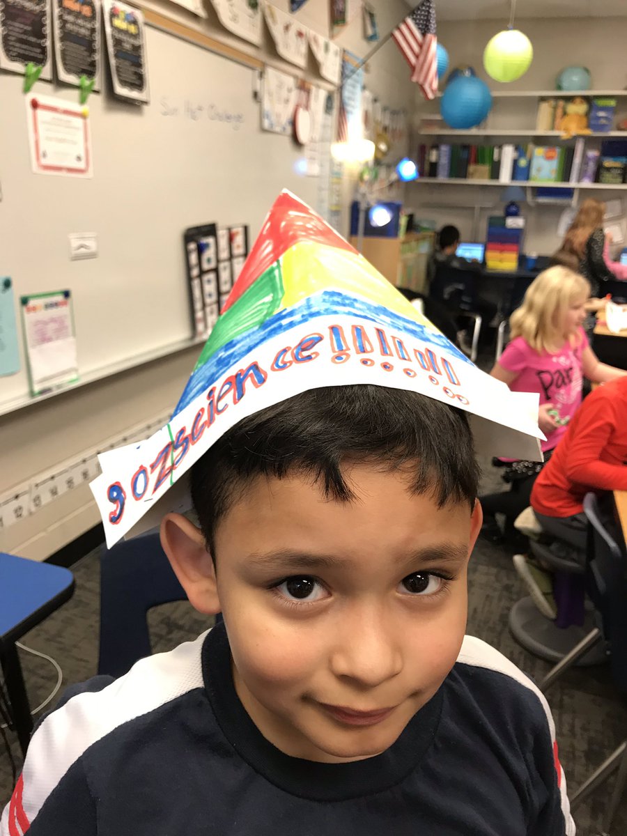 HighfillJoan's tweet photo. #Go2Science Sun Hat Challenge @CottonwoodElem https://t.co/gSeyXs2S2f