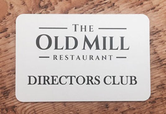 Did you know that we offer an exclusive club for all Company Directors?

Contact us to become a member and gain access to reserved tables, private dining and exclusive offers just for you - oldmillrestaurant.co.uk/directors-club…