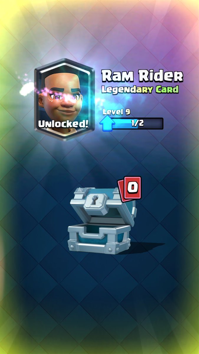 redsodred's tweet photo. Got a #RamRider in a #SilverChest today in @ClashRoyale #ClashRoyale #LegendaryCard https://t.co/GdzYdpJgQv