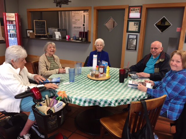 AvantiSL's tweet photo. Our lovely Vision Park residents watching the planes come and go from the Aviator’s Grill! https://t.co/6ywCqZKQ0r