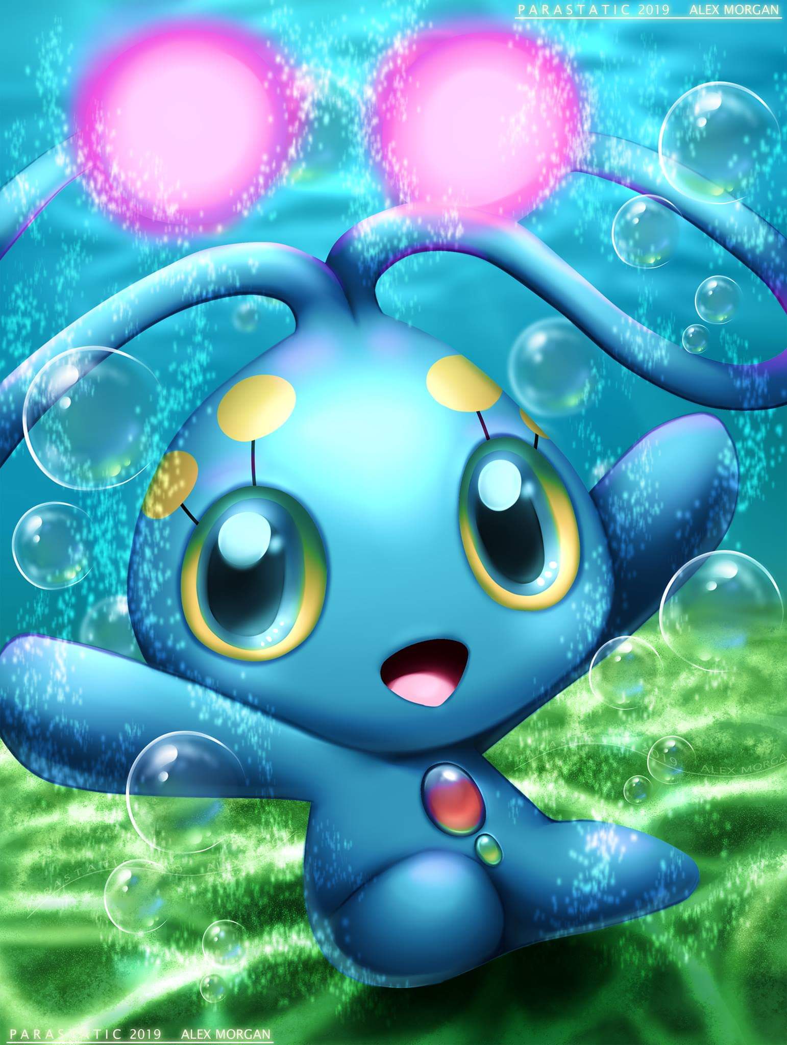Manaphy And Phione Wallpaper