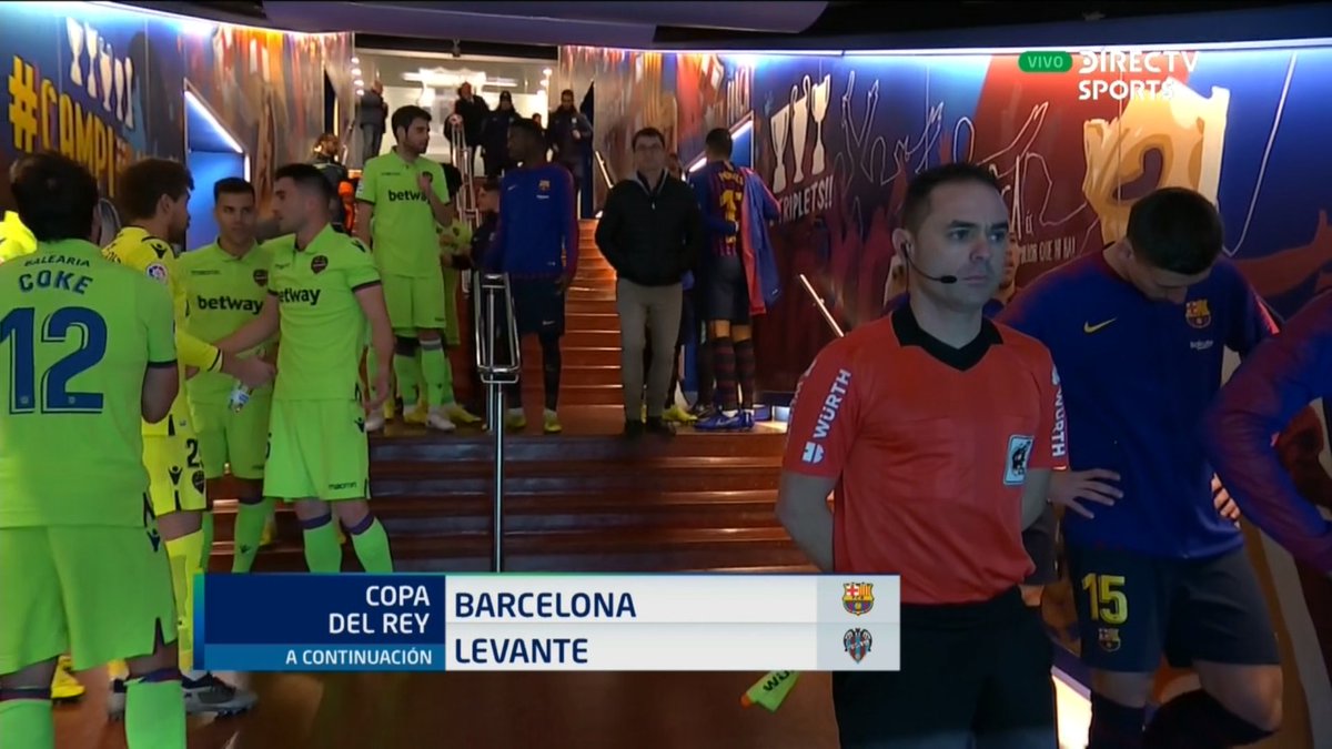 @haasenico y @SebasDecker con #BARvsLEV #CopaDelRey (canales 610-1610)