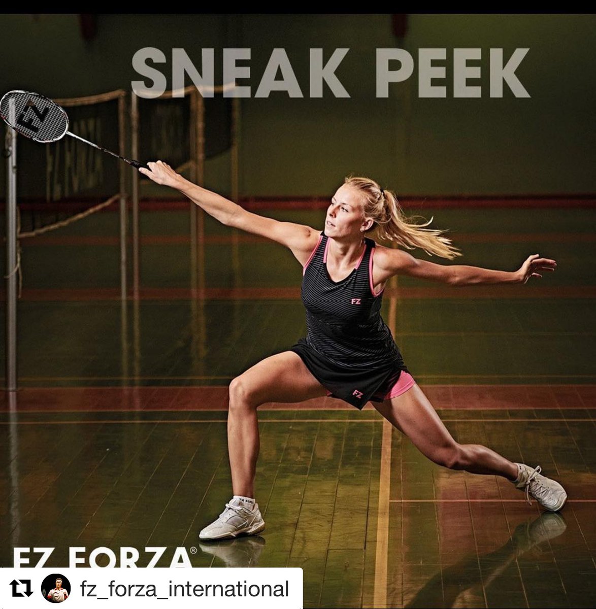 FZ_FORZA_INT's tweet image. SNEAK PEEK! 2019 Collection. @mia_blichfeldt showing items from the new women’s collab series👌🏼 #sneakpeek #fzforza #fzforzaplayer